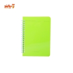 دفترچه یادداشت جلد طلقی بغل بازشو